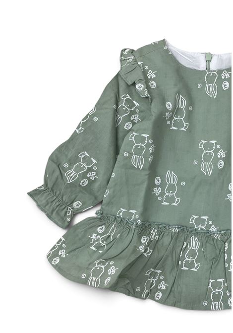 Abito manica lunga BUSSI BABA | 4549VERDE